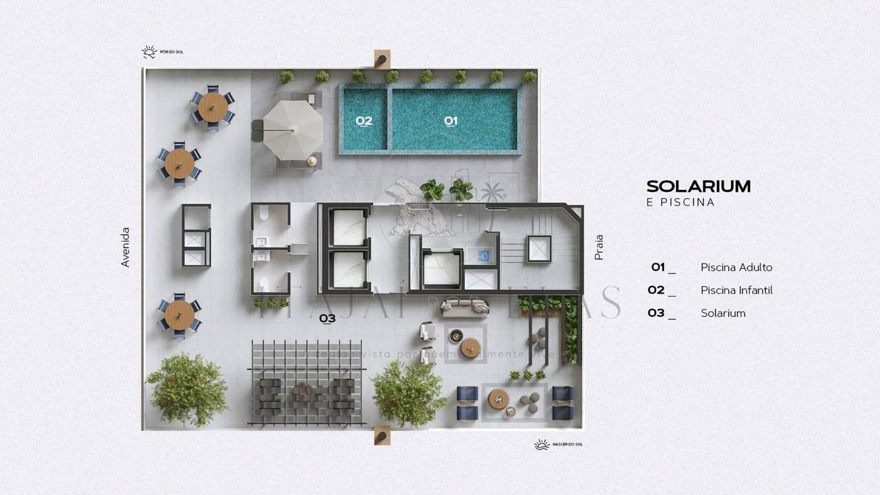 Apartamento 2 quartos para Venda no bairro Praia Brava de Itajaí em Itajaí